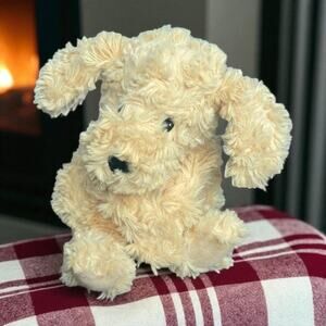 Warmies Jr Golden Dog Plush Heat Therapy French Lavender Scented Sensory 9" Gift